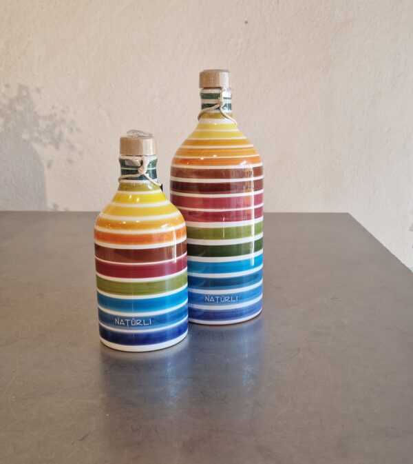 Olivenöl in Tonflasche klein